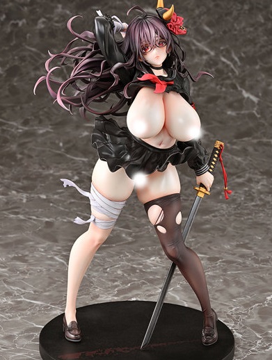 断罪院れいか, 夜叉学園, 退魔生徒会長, フィギュア, DMM, 対魔忍, 生徒会長, 食い込み, 肉感, Vライン, 破綻の美学, 質感の暴力,