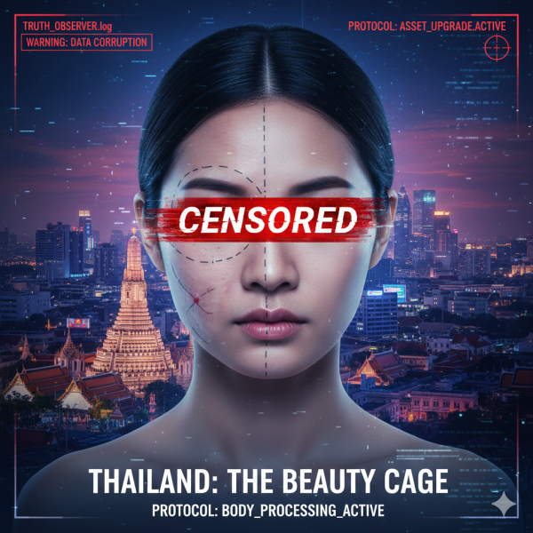 タイ案件, バンコク, 美容整形ツーリズム, アンチエイジング, 性上納, 生体加工, 真実の観測者, 東南アジアの闇, 医療搾取