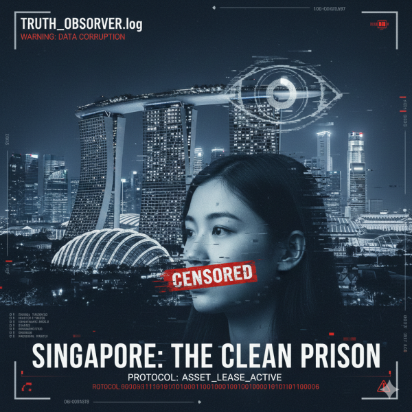 シンガポール案件, マリーナベイサンズ, 性上納, クリーンな監獄, 監視社会, 真実の観測者, 資本の暴力, アジア富裕層